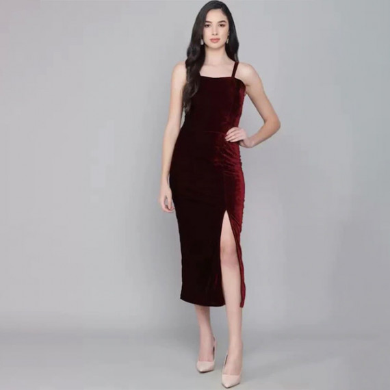 https://dailysales.in/products/maroon-velvet-sheath-midi-dress