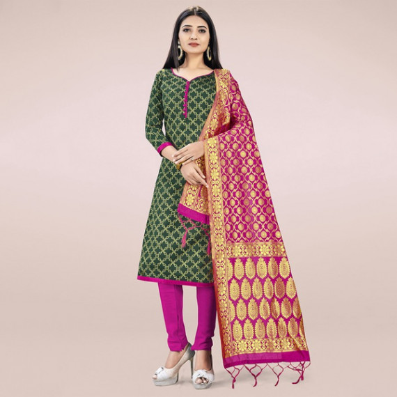 https://dailysales.in/products/green-pink-unstitched-dress-material