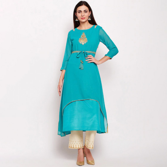 https://dailysales.in/products/women-teal-embroidered-kurta