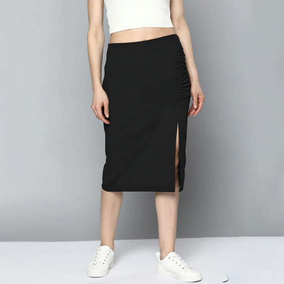 https://dailysales.in/products/women-black-pure-cotton-solid-ruched-straight-skirt