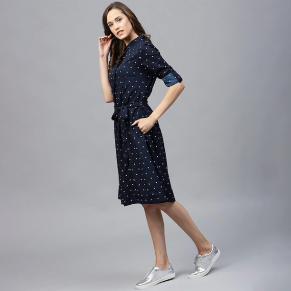 https://dailysales.in/products/navy-blue-polka-dots-printed-shirt-dress