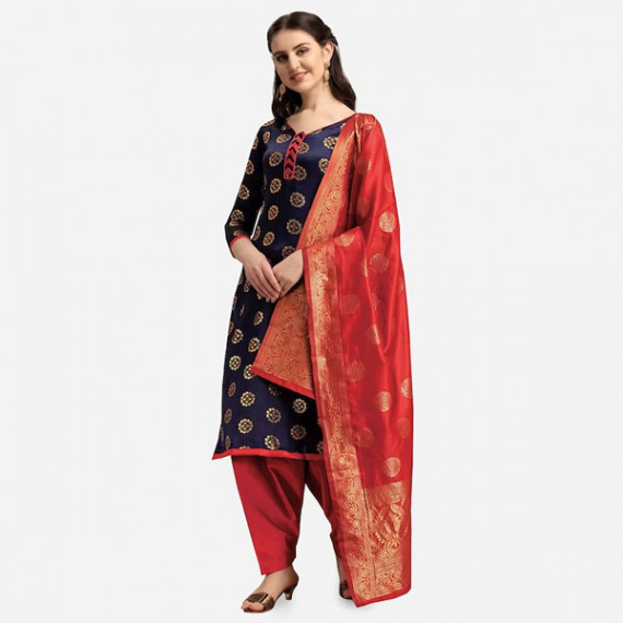 https://dailysales.in/products/navy-blue-red-woven-design-banarasi-unstitched-dress-material