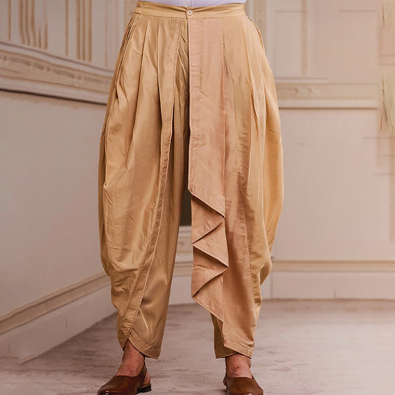https://dailysales.in/products/men-beige-solid-draped-dhoti-pants