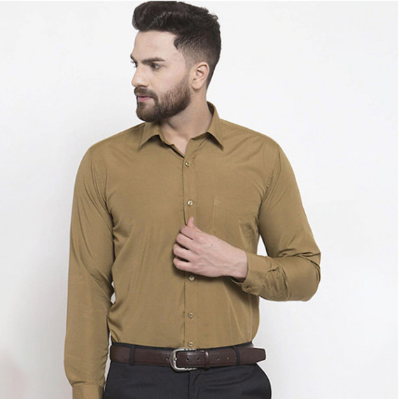https://dailysales.in/products/men-khaki-slim-fit-solid-formal-shirt