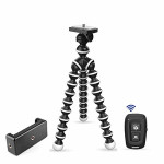 DIGITEK® (DTR 260 GT) Gorilla Tripod/Mini 33 cm (13 Inch) Tripod for Mobile Phone with Phone Mount & Remote, Flexible Gorilla Stand for DSLR & Action