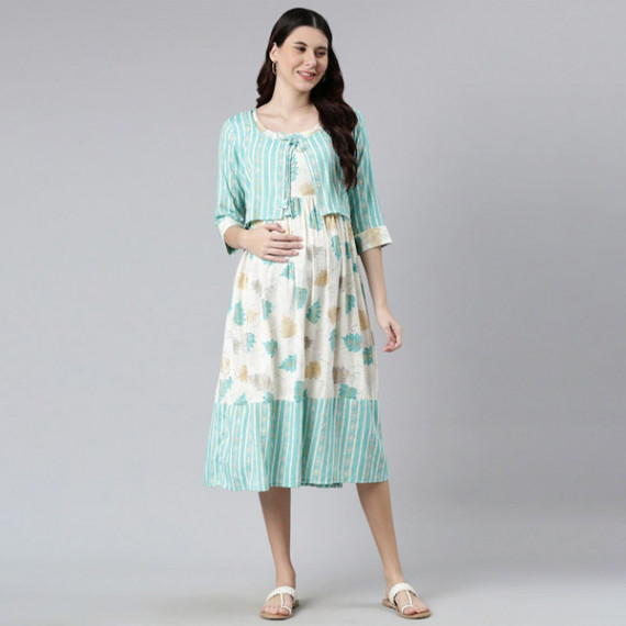 https://dailysales.in/vi/products/women-off-white-green-floral-maternity-a-line-midi-dress